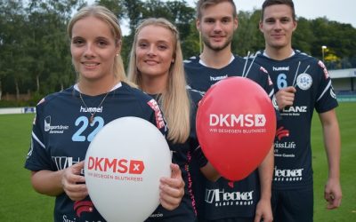 ASC 09-Handballer unterstützen den Kampf gegen Blutkrebs