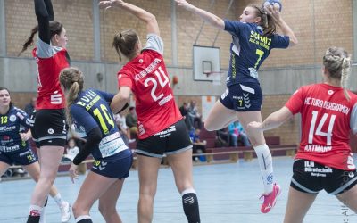 Knappes Pokal-Aus für Handball-Damen