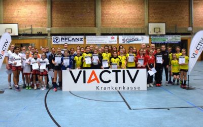 VIACTIV-CUP, Tag 1: Solingen siegt bei wD-Jugend – ASC 09 Zweiter!