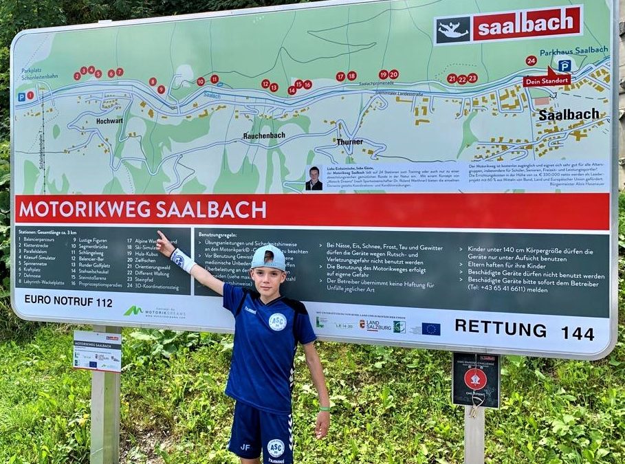 ASC 09-Urlaubsfotoaktion: Janni grüßt aus Saalbach Hinterglemm