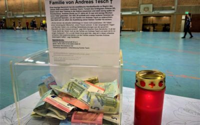 Spendensammlung: Die Handballabteilung sagt „Danke“!