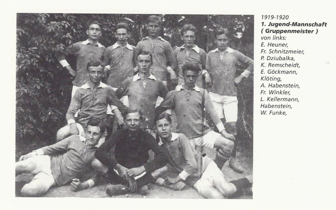 Blick in die Vergangenheit – Saison 1919/20 – A-Junioren