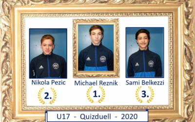 U17-Quizduell – Michael Reznik holt den Titel !!