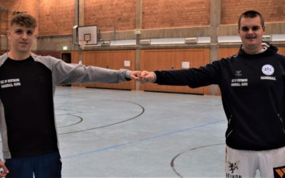 Bufdi-Wechsel bei den Handballern: Danke, Fynn – willkommen, Götz!