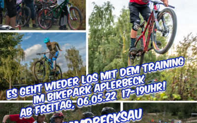 Endlich wieder Training im Bikepark Aplerbeck!