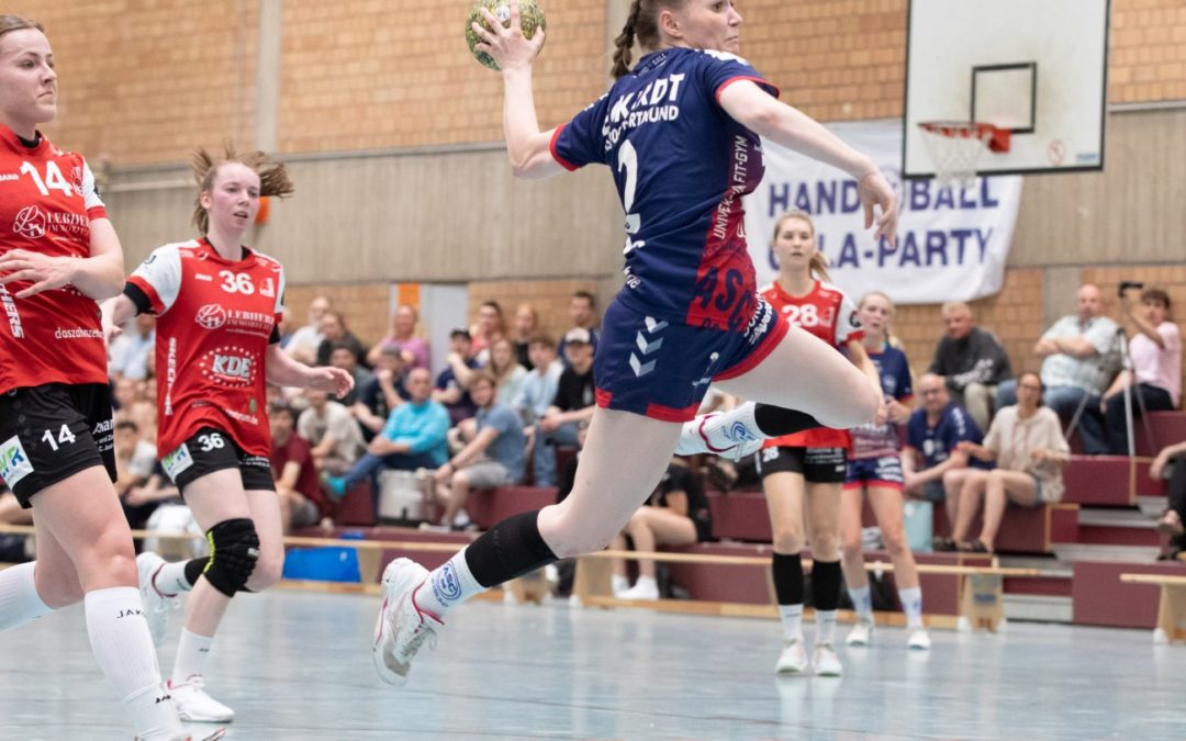 Handball-Frauen verpassen Vorentscheidung im Abstiegskampf – Herren halten Titeltraum am Leben