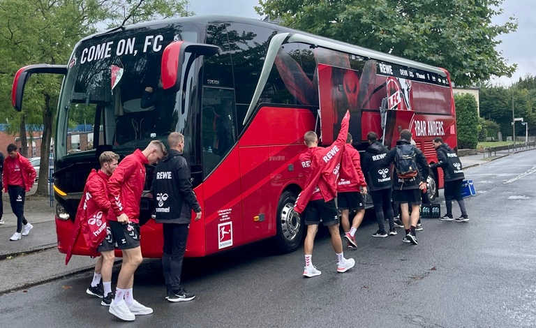 Anschwitzen fürs  BL-Spiel in Bochum: 1. FC Köln zu Gast im Urlaubsguru-Waldstadion