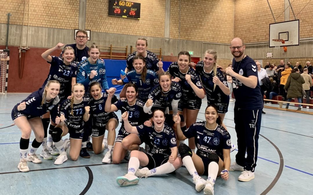 Das Handball-Wochenende: Damen 1 gewinnen Oberliga-Topspiel – Herren 1 feiern Kantersieg