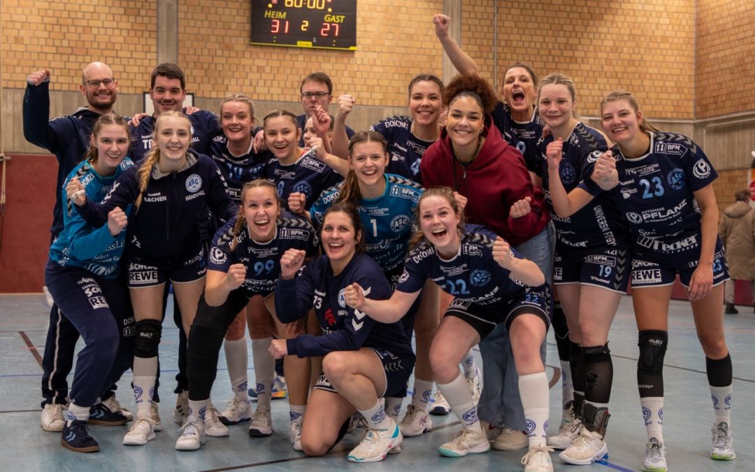 Starkes Handball-Wochenende: Sieg für Herren 1 – Damen 1 nehmen 8:0 Punkte mit in die Aufstiegsrunde