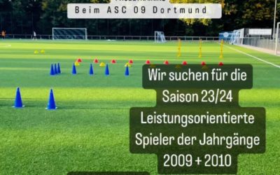 Spieler der Jahrgänge 2009 & 2010 für unsere Landesligamannschaft gesucht !