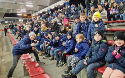 ASC meets Eishockey – Handballer, Mountainbiker und Fußballer gemeinsam zu Gast bei den Eisadlern Dortmund
