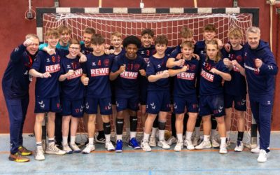 Handball: Männliche C-Jugend gewinnt nach der Stadtmeisterschaft auch den Verbandsliga-Titel