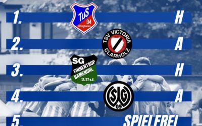 Oberliga 2024/25: ASC 09 startet mit Heim-Derby gegen Bövinghausen!