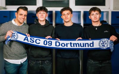 ASC 09 Dortmund verpflichtet drei Talente aus der A-Jugend des TSC Eintracht Dortmund