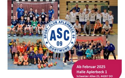 Ab sofort jeden zweiten und vierten Samstag: Handball-Schnuppertrainings für Mädchen und Jungen!