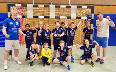 Zwei Podestplätze: Neuformierte E-Jugend-Teams trumpfen bei Turniereinsätzen auf!