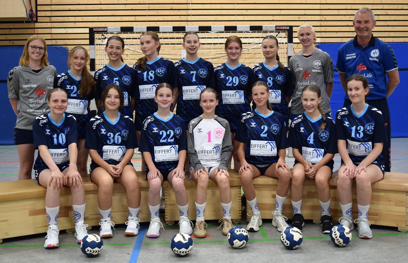 wC-Jugend Mannschaftsfoto 2025-26