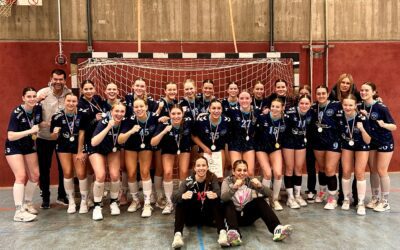 DOKOM21-Stadtmeisterschaften: 2 x Gold und 2 x Bronze für ASC 09-Handballnachwuchs!