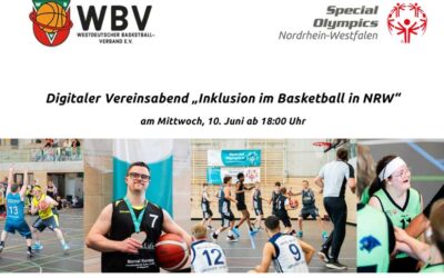 Digitaler Vereinsabend: Inklusion im Basketball