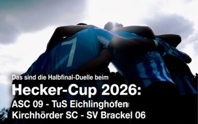 Brackel und Eichlinghofen komplettieren Hecker-Cup-Halbfinale – Schüren scheitert vom Punkt!