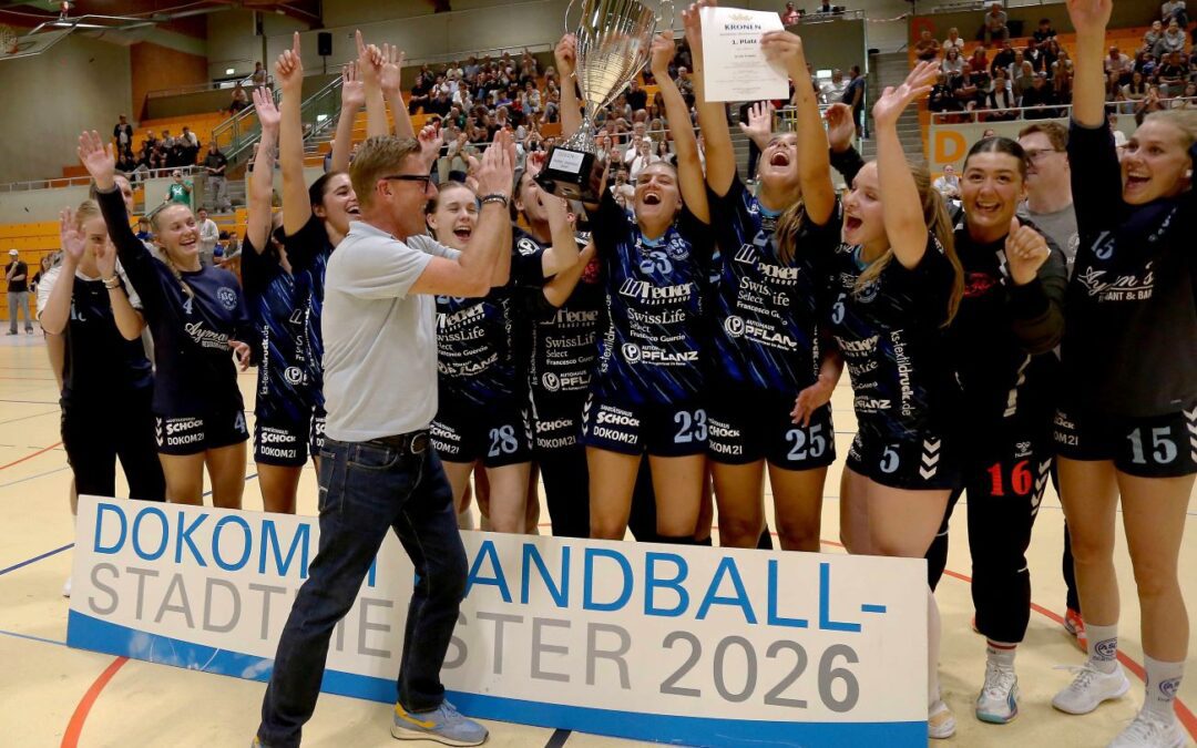 BÄMMM! Handball-Damen holen sich mit 19:10-Finalsieg gegen BVB 2 den Stadtmeister-Titel zurück